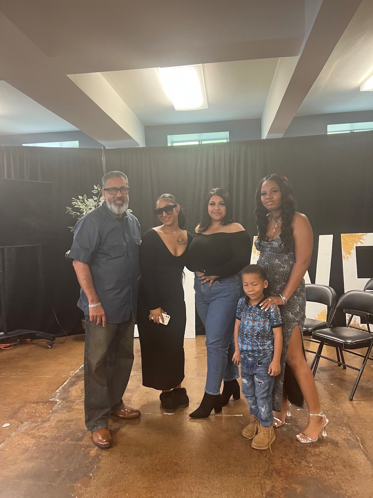 Leonard Rivas at a community event